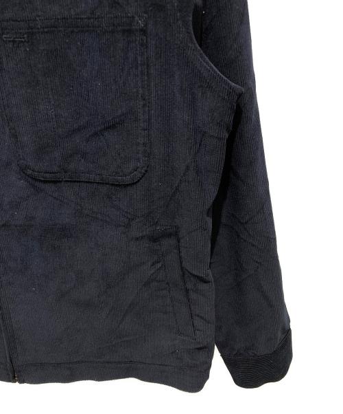Noah（ノア）Noah (ノア) ジップアップコーデュロワークイジャケット ネイビー サイズ:XLの古着・服飾アイテム