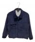 Noah（ノア）の古着「ジップアップコーデュロワークイジャケット」｜ネイビー