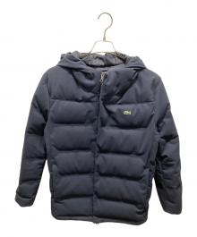 LACOSTE（ラコステ）の古着「ピケダウンジャケット」｜ネイビー
