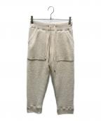 SIDE SLOPEサイドスロープ）の古着「カシミヤニットパンツ」｜アイボリー