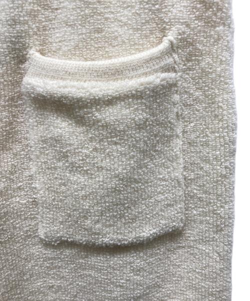 SIDE SLOPE（サイドスロープ）SIDE SLOPE (サイドスロープ) カシミヤニットパンツ アイボリー サイズ:1の古着・服飾アイテム