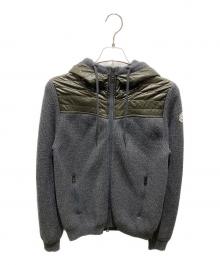 MONCLER（モンクレール）の古着「MAGLIONE TRICOT CARDIGAN　マリオーネ トリコ カーディガン」｜グレー