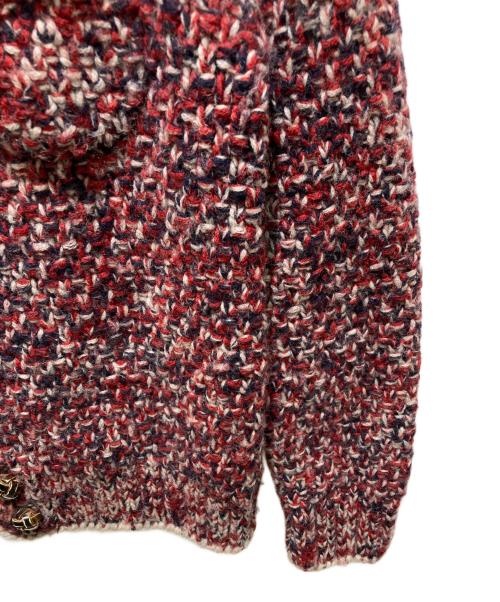 MONCLER（モンクレール）MONCLER (モンクレール) MAGLIONE TRICOT CARDIGAN レッド サイズ:Ｓの古着・服飾アイテム