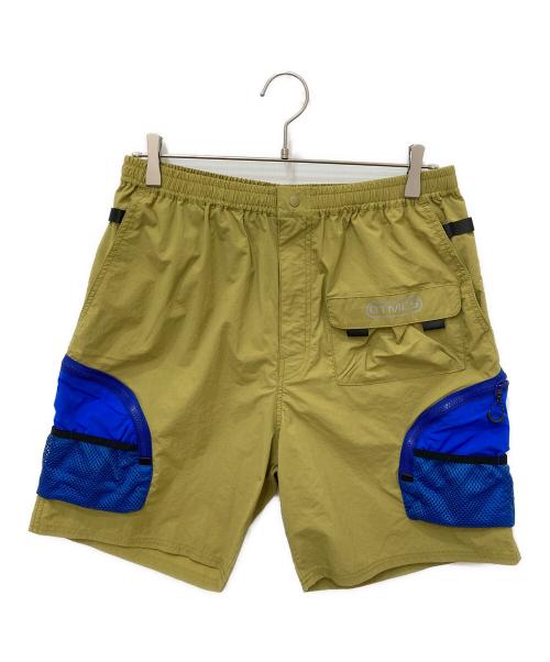 ATMOS（アトモス）atmos (アトモス) Nylon Utility Short Pants BLACK イエロー サイズ:Lの古着・服飾アイテム