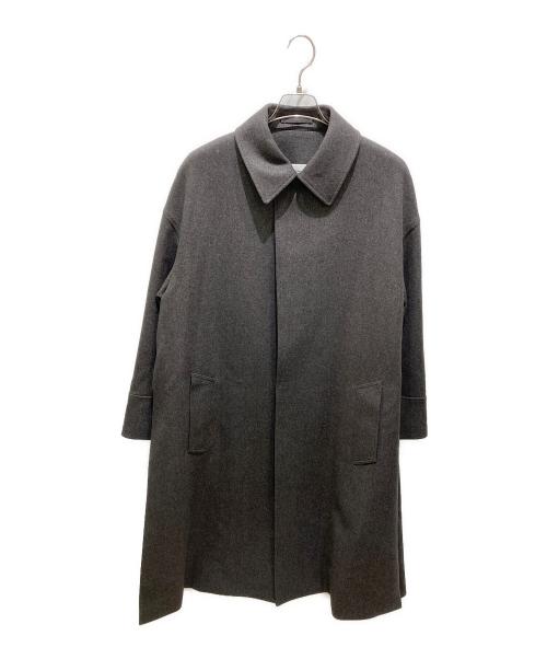 THE RERACS（ザ リラクス）THE RERACS (ザ リラクス) THE BAL COLLAR COAT　バルカラーコート グレー サイズ:46の古着・服飾アイテム