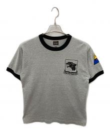 McCOY'S（マッコイズ）の古着「リンガーTシャツ」｜グレー