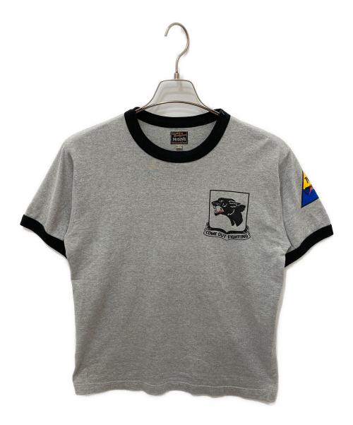 McCOY'S（マッコイズ）McCoy's (マッコイズ) リンガーTシャツ グレー サイズ:38の古着・服飾アイテム
