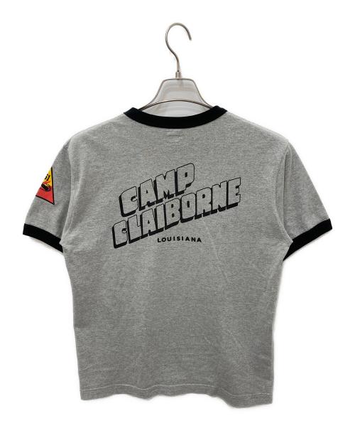 McCOY'S（マッコイズ）McCoy's (マッコイズ) リンガーTシャツ グレー サイズ:38の古着・服飾アイテム