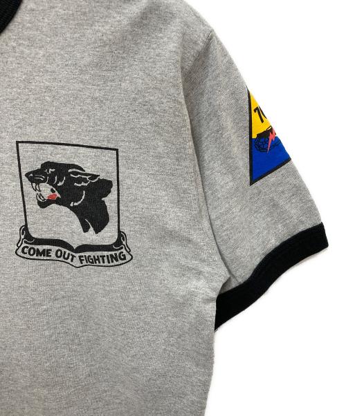 McCOY'S（マッコイズ）McCoy's (マッコイズ) リンガーTシャツ グレー サイズ:38の古着・服飾アイテム