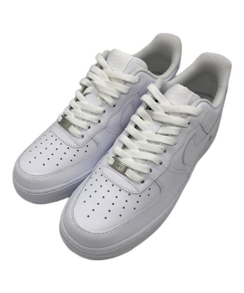 NIKE（ナイキ）NIKE (ナイキ) AIR FORCE1 LOW　ローカットスニーカー ホワイト サイズ:28 未使用品の古着・服飾アイテム