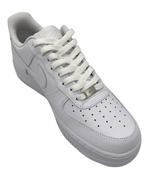 NIKE（ナイキ）NIKE (ナイキ) AIR FORCE1 LOW　ローカットスニーカー ホワイト サイズ:28 未使用品の古着・服飾アイテム