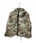 NAUTICA（ノーティカ）の古着「カモフラフーデットジャケット」｜カーキ