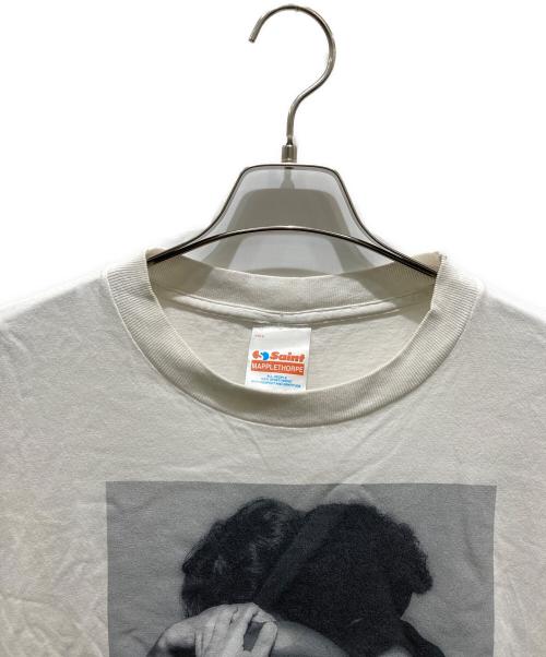 SAINT MICHAEL（セントマイケル）SAINT MICHAEL (セントマイケル) Robert Mapplethorpe Tシャツ ホワイト サイズ:XXLの古着・服飾アイテム