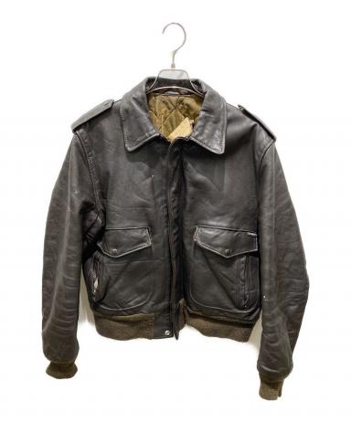 【美品】SCHOTT フライトボアジャケット レザーロゴジャケット 古着 M 美品】SCHOTT フライトボアジャケット レザーロゴジャケット 古着 M