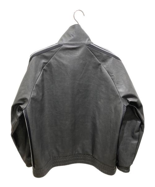 Needles（ニードルズ）Needles (ニードルズ) Track Jacket SYNTHETIC LEATHER ブラック サイズ:XLの古着・服飾アイテム