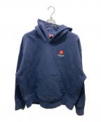 KENZOケンゾー）の古着「BOKE FLOWER OVERSIZED SWEATSHIRTS」｜ネイビー