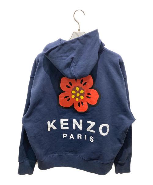 KENZO（ケンゾー）KENZO (ケンゾー) BOKE FLOWER OVERSIZED SWEATSHIRTS ネイビー サイズ:Ｌの古着・服飾アイテム