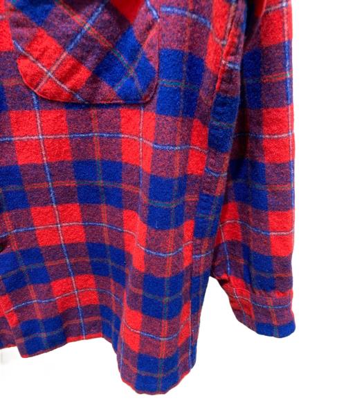 PENDLETON（ペンドルトン）PENDLETON (ペンドルトン) ボードシャツ ブルー×レッド サイズ:Lの古着・服飾アイテム