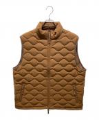 DAIWA PIER39ダイワ ピア39）の古着「TECH QUILT STAND COLLAR LINER VEST」｜ブラウン