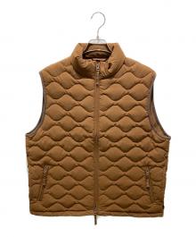 DAIWA PIER39（ダイワ ピア39）の古着「TECH QUILT STAND COLLAR LINER VEST」｜ブラウン