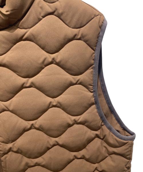 DAIWA PIER39（ダイワ ピア39）DAIWA PIER39 (ダイワ ピア39) TECH QUILT STAND COLLAR LINER VEST ブラウン サイズ:Ｍの古着・服飾アイテム