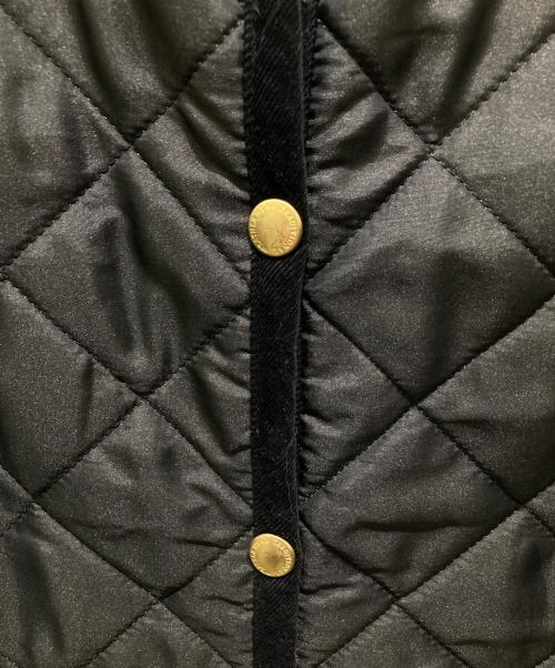 Traditional Weatherwear（トラディショナルウェザーウェア）Traditional Weatherwear (トラディショナルウェザーウェア) ARKLEY LONG　キルティングコート ブラック サイズ:34の古着・服飾アイテム