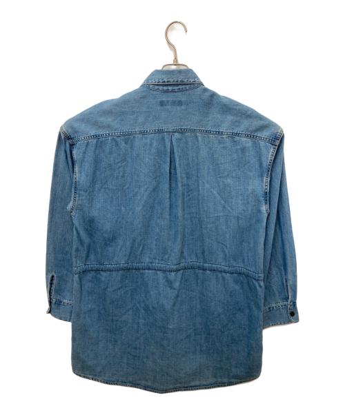 MONKEY TIME（モンキータイム）MONKEY TIME (モンキータイム) 8oz DENIM LONG SHIRT　デニムロングシャツ ブルー サイズ:Sの古着・服飾アイテム