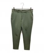 BRIEFINGブリーフィング）の古着「ゴルフストームフリーススリム パンツ」｜グリーン