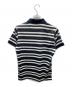 BRIEFING (ブリーフィング) STRIPE POLO ボーダーポロシャツ ネイビー×ホワイト サイズ:Ｍ：8000円