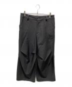COMMON/DIVISORコモンディヴァイザー）の古着「変形ワイドパンツ」｜ブラック