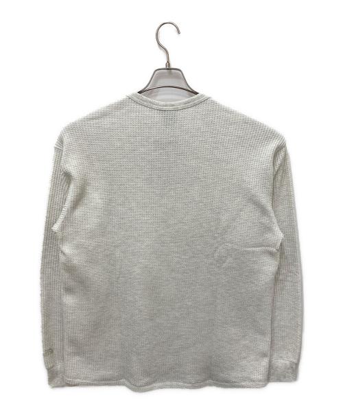 THE NORTH FACE（ザ ノース フェイス）THE NORTH FACE (ザ ノース フェイス) ロングスリーブウォームワッフルクルー ホワイト サイズ:XL 未使用品の古着・服飾アイテム