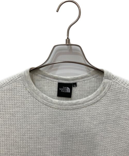 THE NORTH FACE（ザ ノース フェイス）THE NORTH FACE (ザ ノース フェイス) ロングスリーブウォームワッフルクルー ホワイト サイズ:XL 未使用品の古着・服飾アイテム