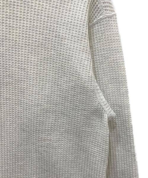 THE NORTH FACE（ザ ノース フェイス）THE NORTH FACE (ザ ノース フェイス) ロングスリーブウォームワッフルクルー ホワイト サイズ:XL 未使用品の古着・服飾アイテム
