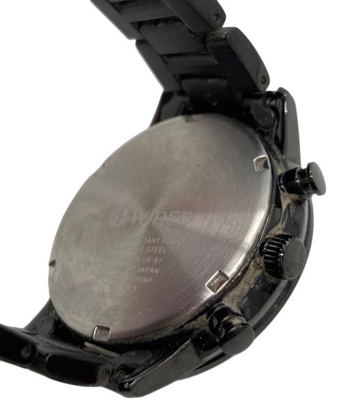 WIRED（ワイアード）WIRED (ワイアード) 腕時計 ブラックの古着・服飾アイテム