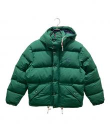 POLO RALPH LAUREN（ポロ・ラルフローレン）の古着「ポニー刺繍ダウンジャケット」｜グリーン