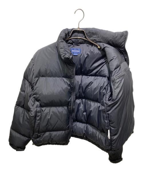 thisisneverthat（ディスイズネバーザット）thisisneverthat (ディスイズネバーザット) ロゴ刺繍ドローコードダウンジャケット ブラック サイズ:Lの古着・服飾アイテム