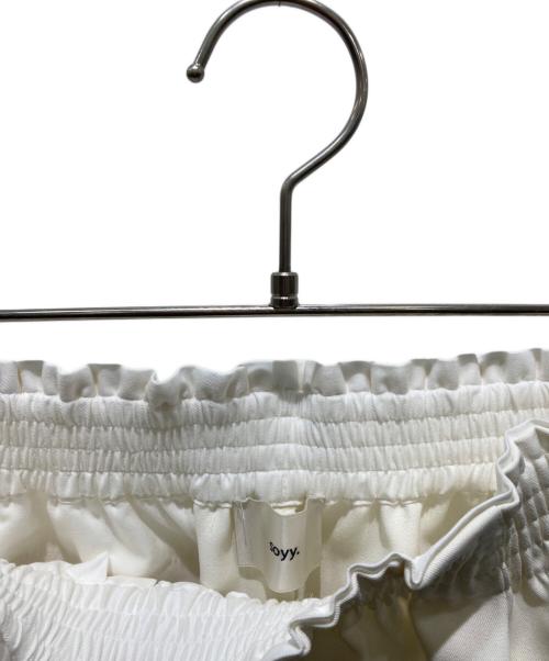 soyy.（ソイ）soyy. (ソイ) Gomu Gurkha Pants ベージュ サイズ:2の古着・服飾アイテム