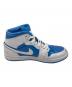 中古・古着 NIKE (ナイキ) AIR JORDAN 1 MID SE　エアジョーダンミッドSE ブルー×ホワイト サイズ:26.5：10000円