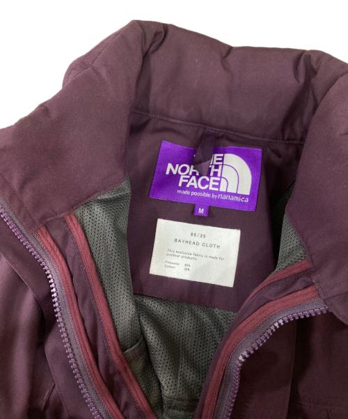 THE NORTHFACE PURPLELABEL（ザ・ノースフェイス パープルレーベル）THE NORTHFACE PURPLELABEL (ザ・ノースフェイス パープルレーベル) JOURNAL STANDARD (ジャーナルスタンダード) スタンドマウンテンジャケット パープル サイズ:Ｍの古着・服飾アイテム