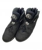NIKEナイキ）の古着「Air Jordan 8 Retro "Chrome"　エア ジョーダン 8 レトロ クローム」｜ブラック
