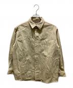 AURALEEオーラリー）の古着「コットンシャツジャケット」｜ベージュ