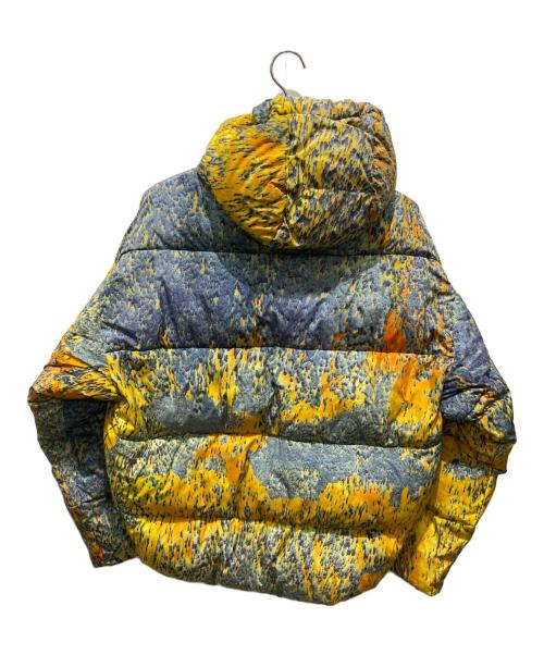 DIESEL（ディーゼル）DIESEL (ディーゼル) W-bogaert Puffer Jacket イエロー×ブルー サイズ:44の古着・服飾アイテム