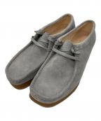 CLARKSクラークス）の古着「ワラビーシューズ」｜グレー