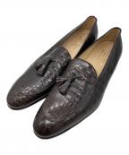 laudino caccinラウディーノカッチン）の古着「ローファー」｜ブラウン