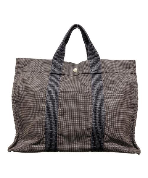 HERMES（エルメス）HERMES (エルメス) エールライン トートＭＭ　トートバッグ グレーの古着・服飾アイテム