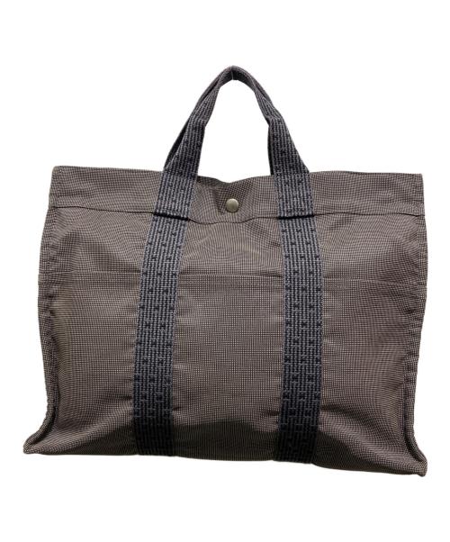 HERMES（エルメス）HERMES (エルメス) エールライン トートＭＭ　トートバッグ グレーの古着・服飾アイテム