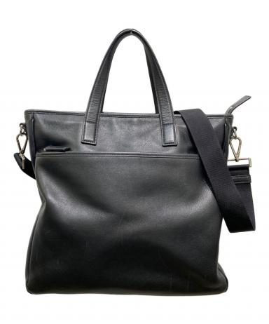 【新品未使用】PRADA 三角形パターン ハンドバッグ 2way 未使用級】プラダ ハンドバッグ 2way 三角 ブラック - メルカリ