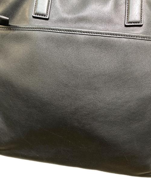 PRADA（プラダ）PRADA (プラダ) 三角ロゴプレート2WAYハンドバッグ ブラックの古着・服飾アイテム