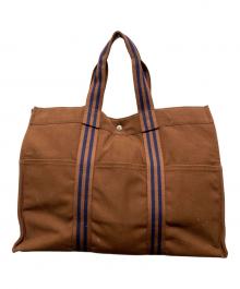 HERMES（エルメス）の古着「フールトゥトートMM　トートバッグ」｜ブラウン
