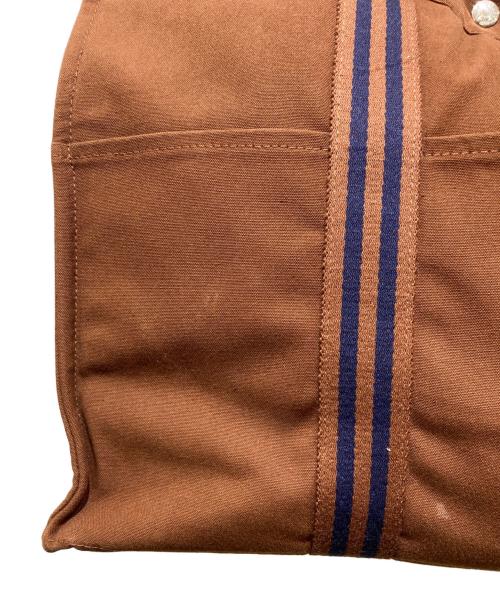 HERMES（エルメス）HERMES (エルメス) フールトゥトートMM　トートバッグ ブラウンの古着・服飾アイテム